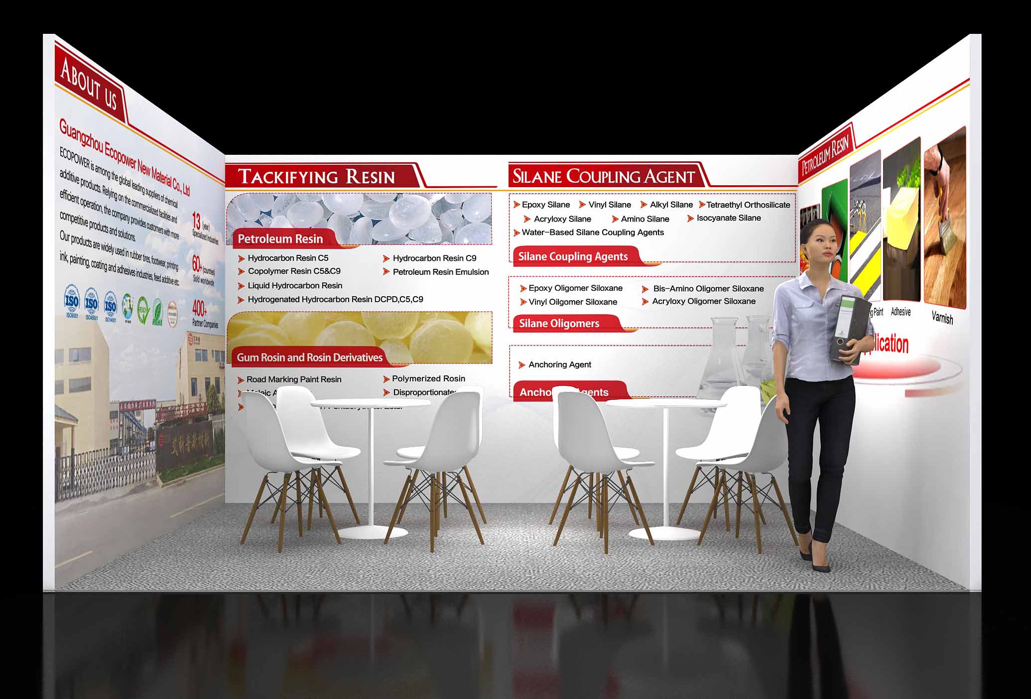 Ecopower presentará soluciones innovadoras de silano y resinas adherentes en la Feria Europea de Recubrimientos 2025